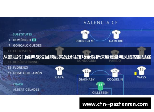 从欧冠冷门经典战役回顾到实战投注技巧全解析深度复盘与风险控制思路