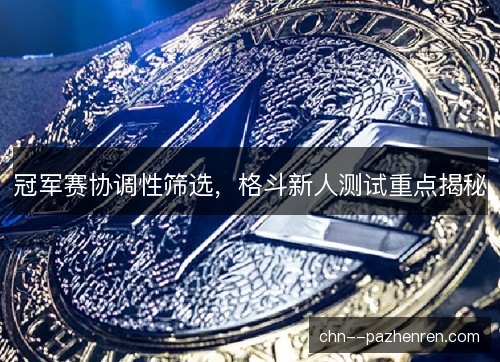 冠军赛协调性筛选，格斗新人测试重点揭秘